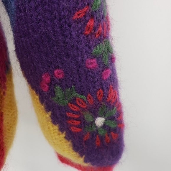 VINTAGE SiBA Mohair Lined Ski Sweater Tunic EUC - Picture 16 of 16